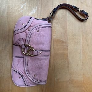 Juicy Couture leather wristlet